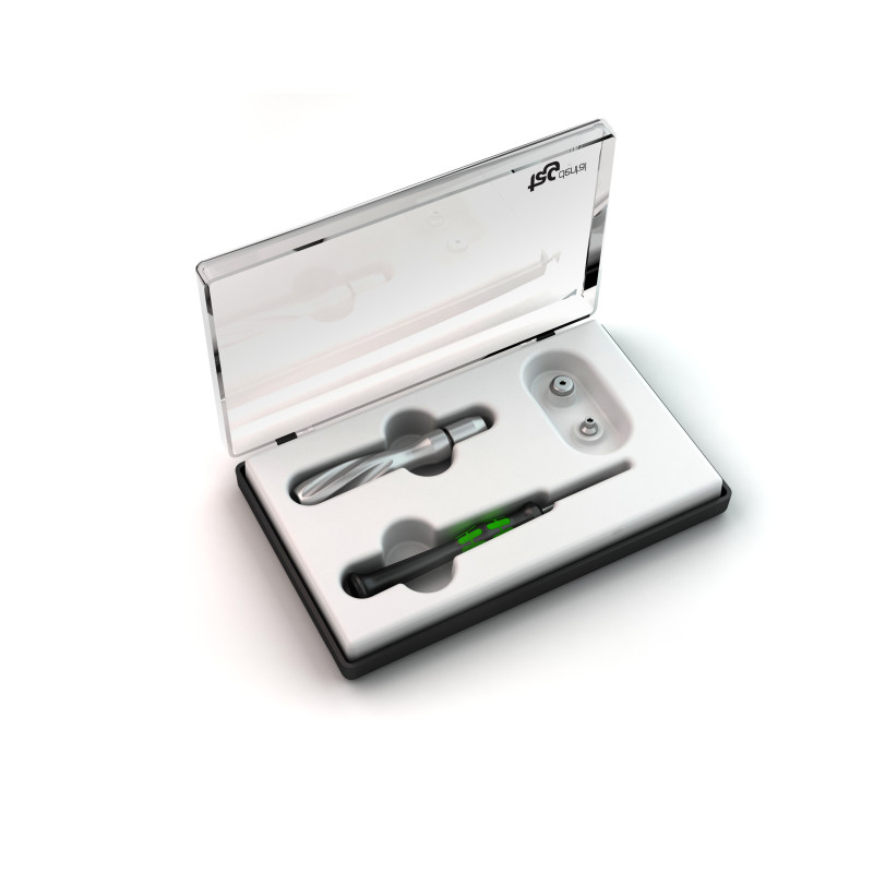 Technician Holding Kit